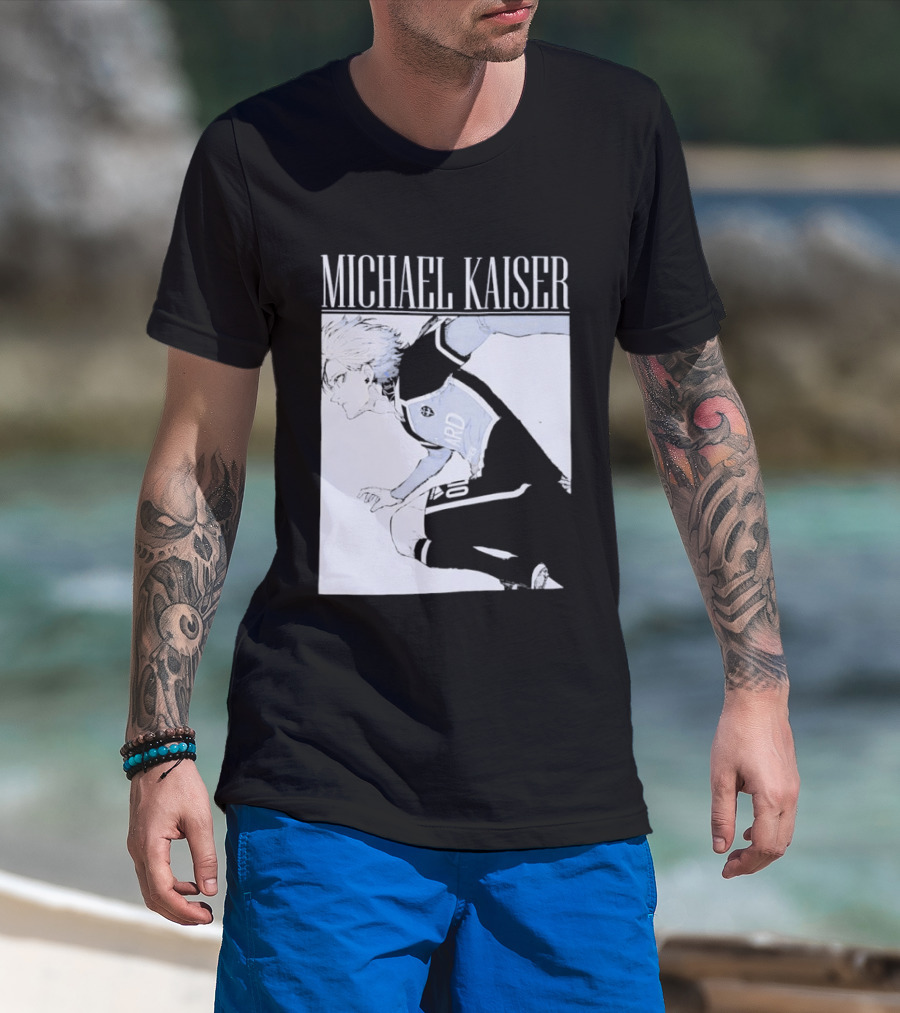 Michael Kaiser Blue Lock Anime Soccer Player T-Shirt