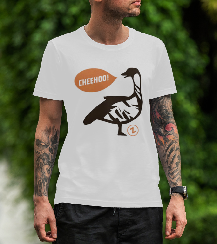 Chee Hoo Hawaiian Nene Bird Zippy's Restaurants T-Shirt
