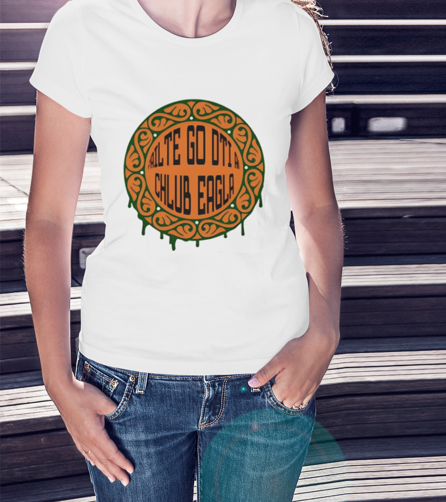 Failte Go Dti An Chlub Eagla Irish Welcome Celtic T-Shirt