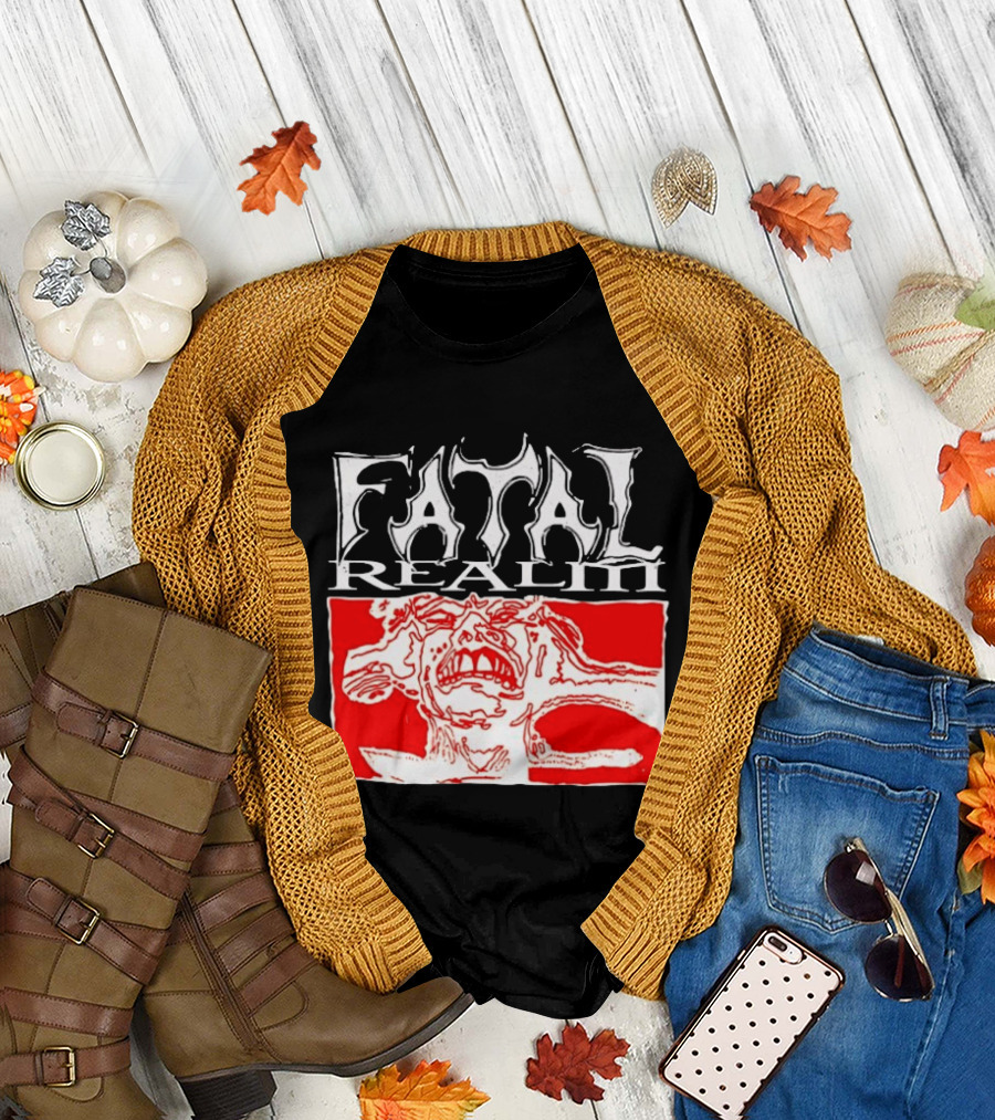 Fatal Reality Horror Scream T-Shirt