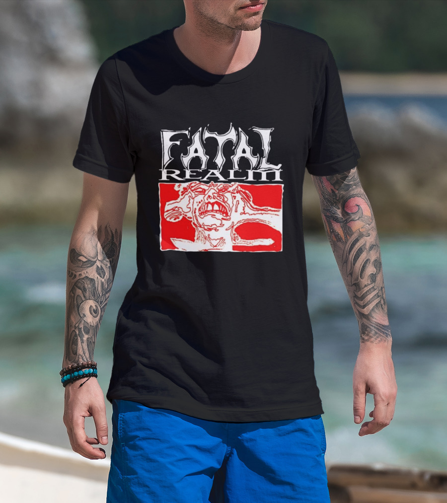 Fatal Reality Horror Scream T-Shirt