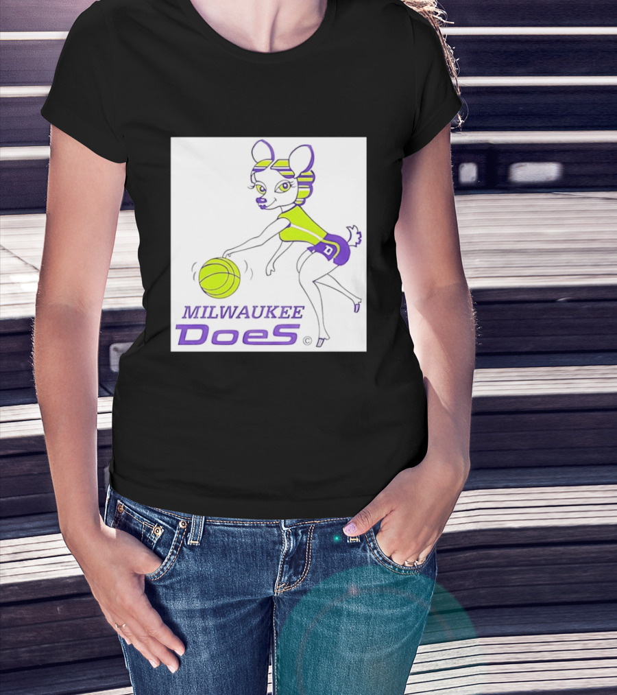 Milwaukee Does WPBL Vintage Basketball T-Shirt