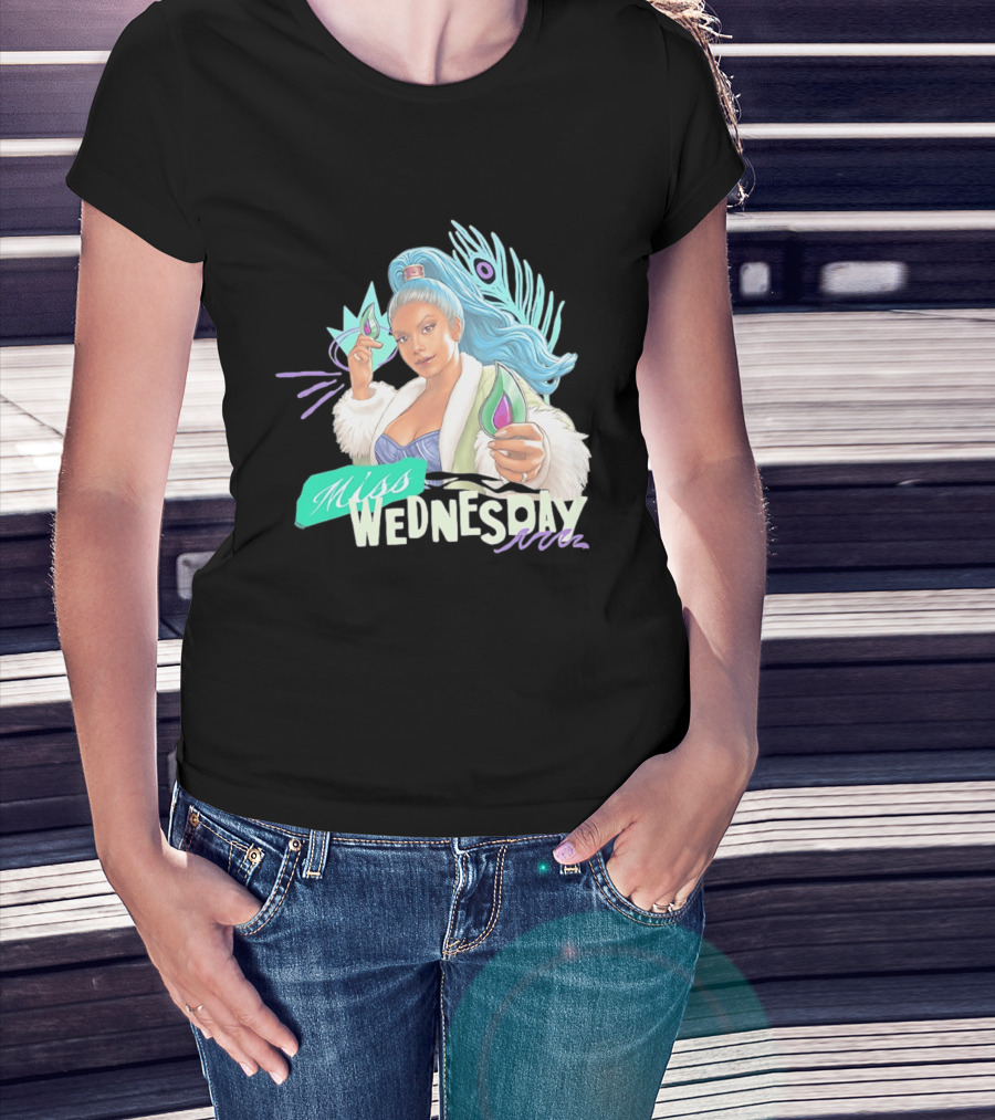 Miss Wednesday One Piece Live Action Charithra Chandran T-Shirt
