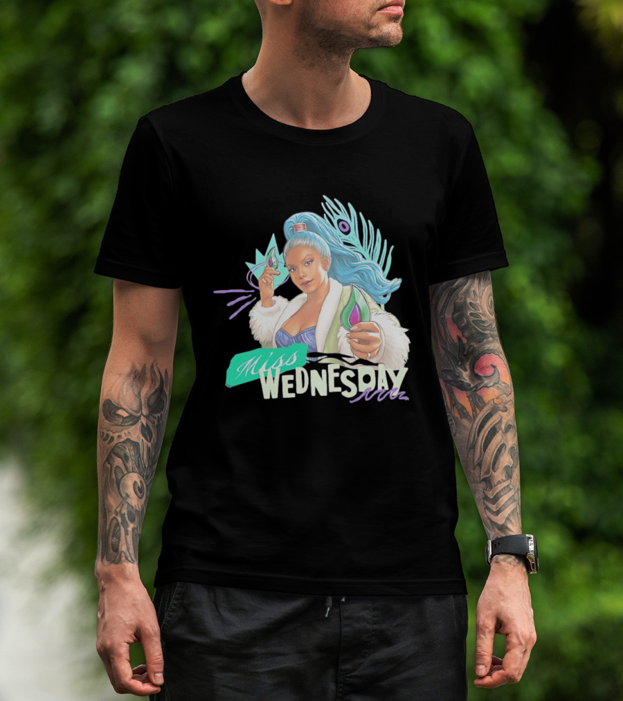 Miss Wednesday One Piece Live Action Charithra Chandran T-Shirt