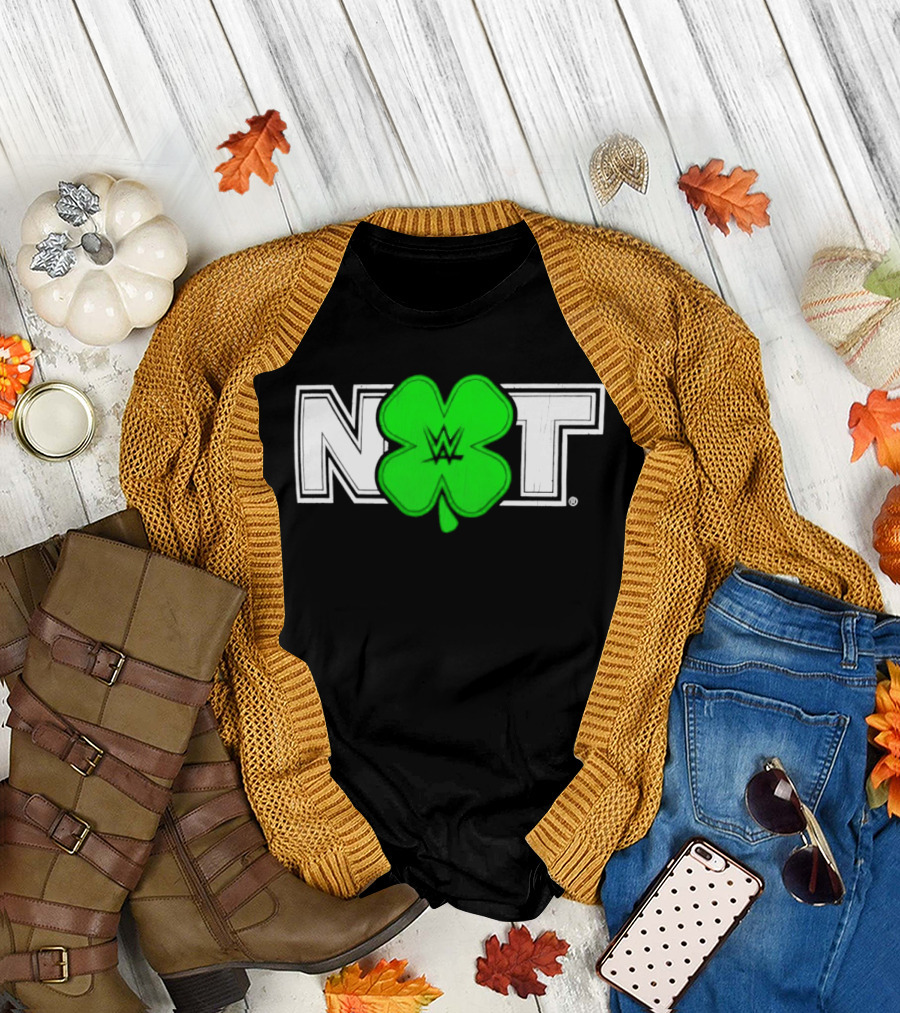 St Patrick's Day NXT Shamrock Clover T-Shirt