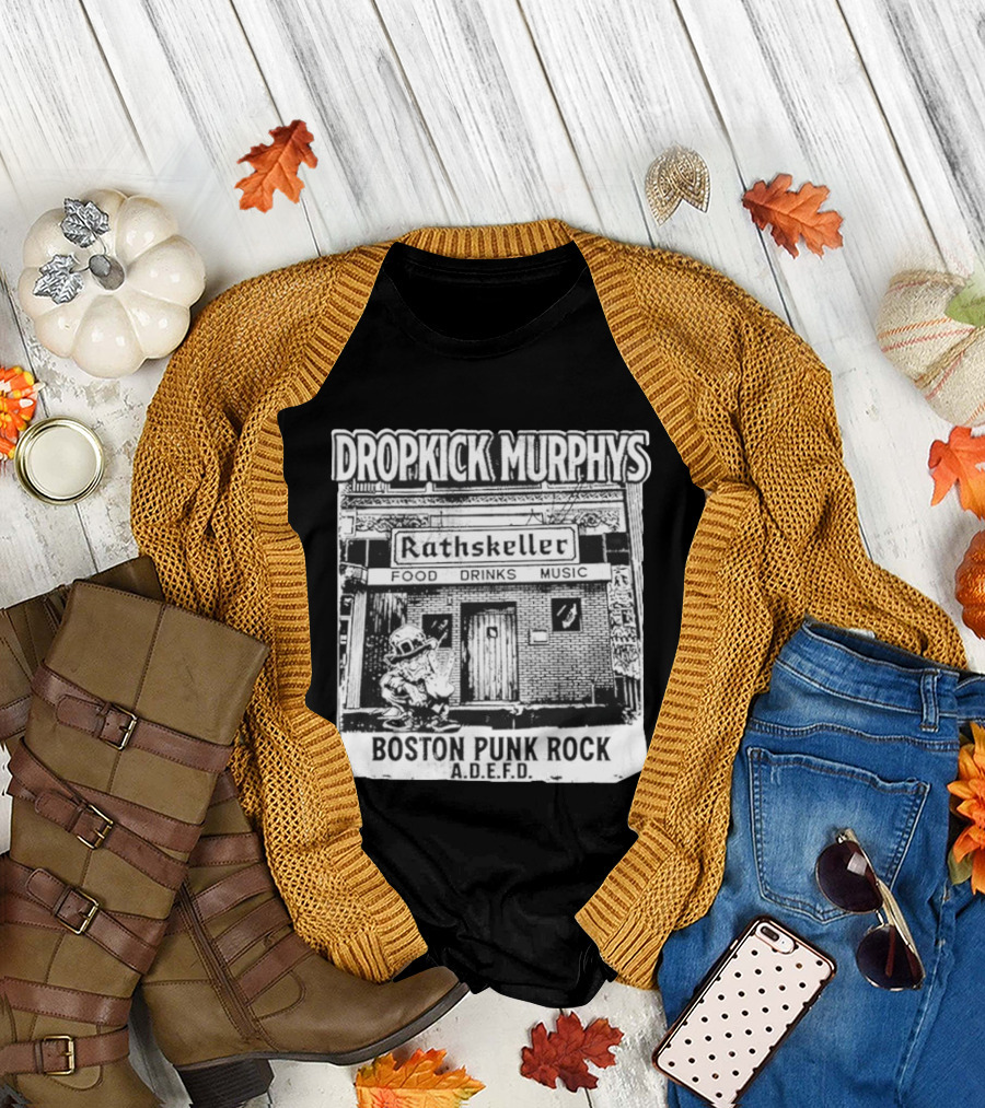 Dropkick Murphys Boston Punk Rock Rathskeller 96 A.D.E.F.D. T-Shirt