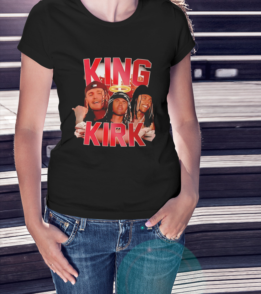 King Kirk Halo Three Expressions T-Shirt