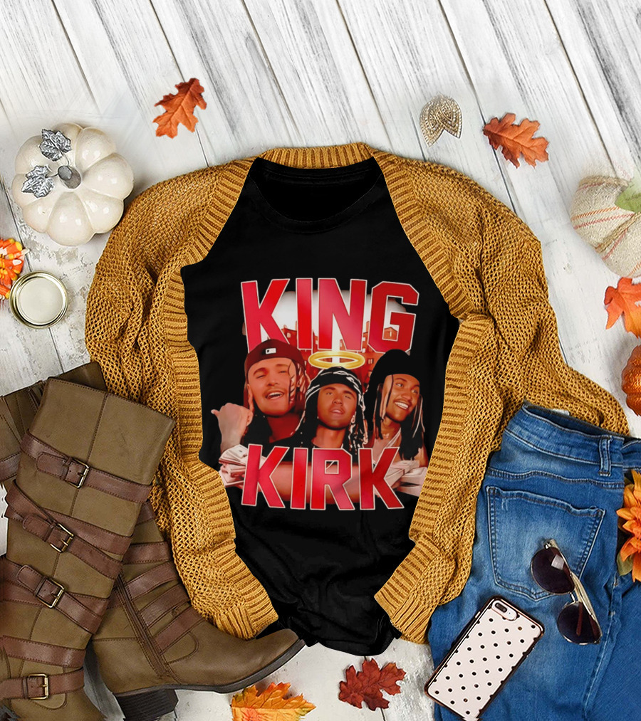 King Kirk Halo Three Expressions T-Shirt