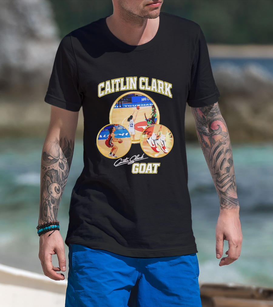Caitlin Clark Basketball GOAT Highlights 2026 T-Shirt