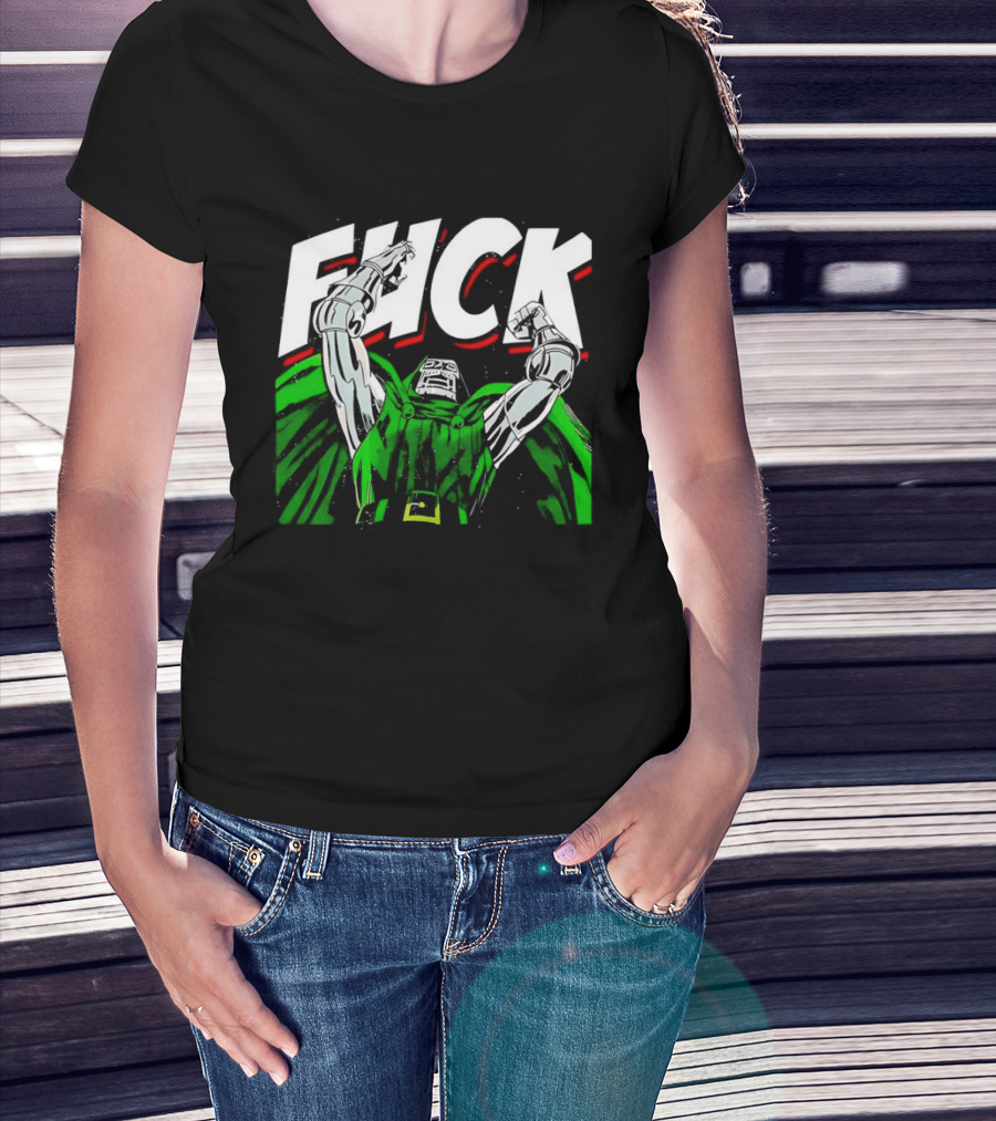 Doctor Doom Fuck Mavel Comics T-Shirt