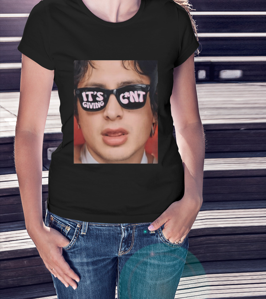 Hudson Williams It's Giving C*nt Sunglasses T-Shirt
