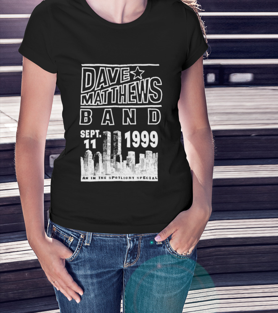 Dave Matthews Band Sept 11 1999 An In The Spotlight Special T-Shirt