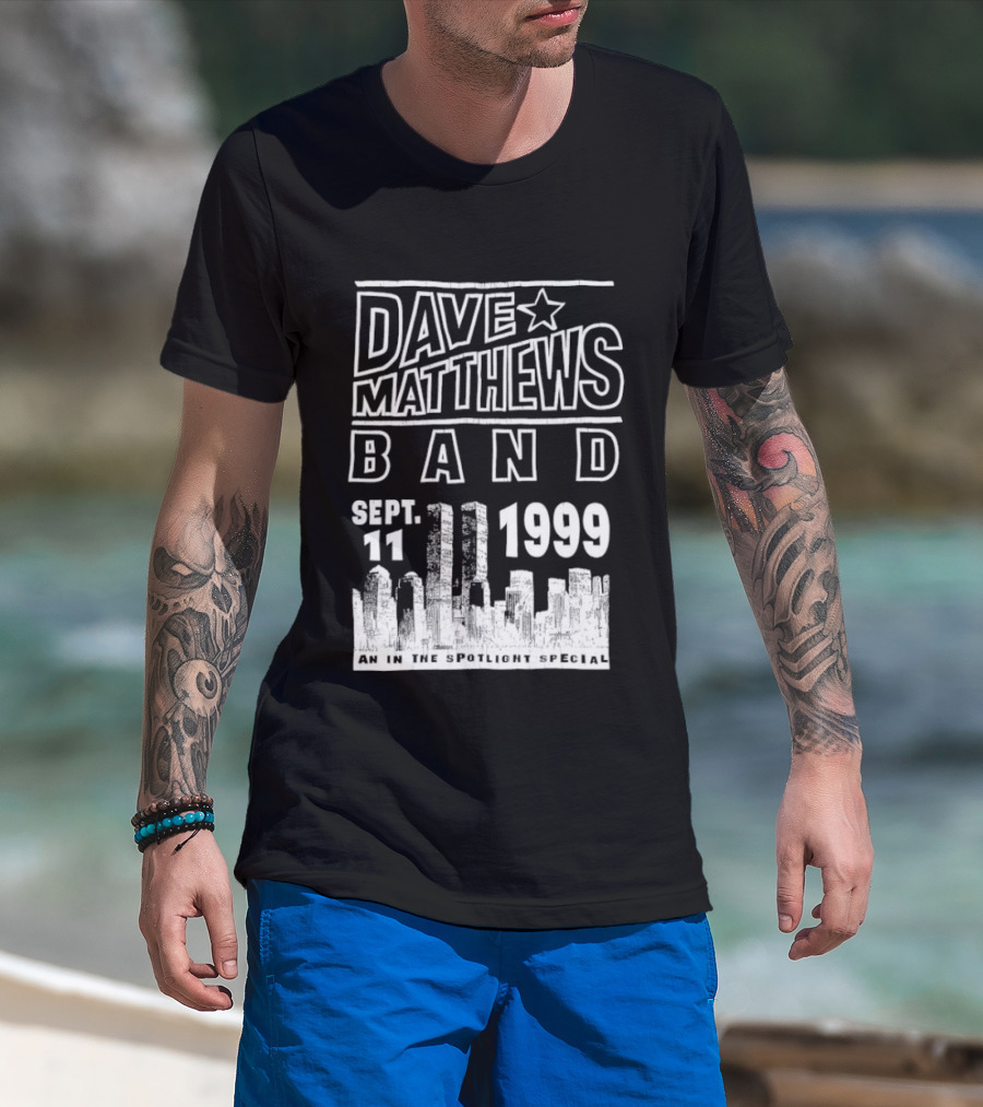 Dave Matthews Band Sept 11 1999 An In The Spotlight Special T-Shirt