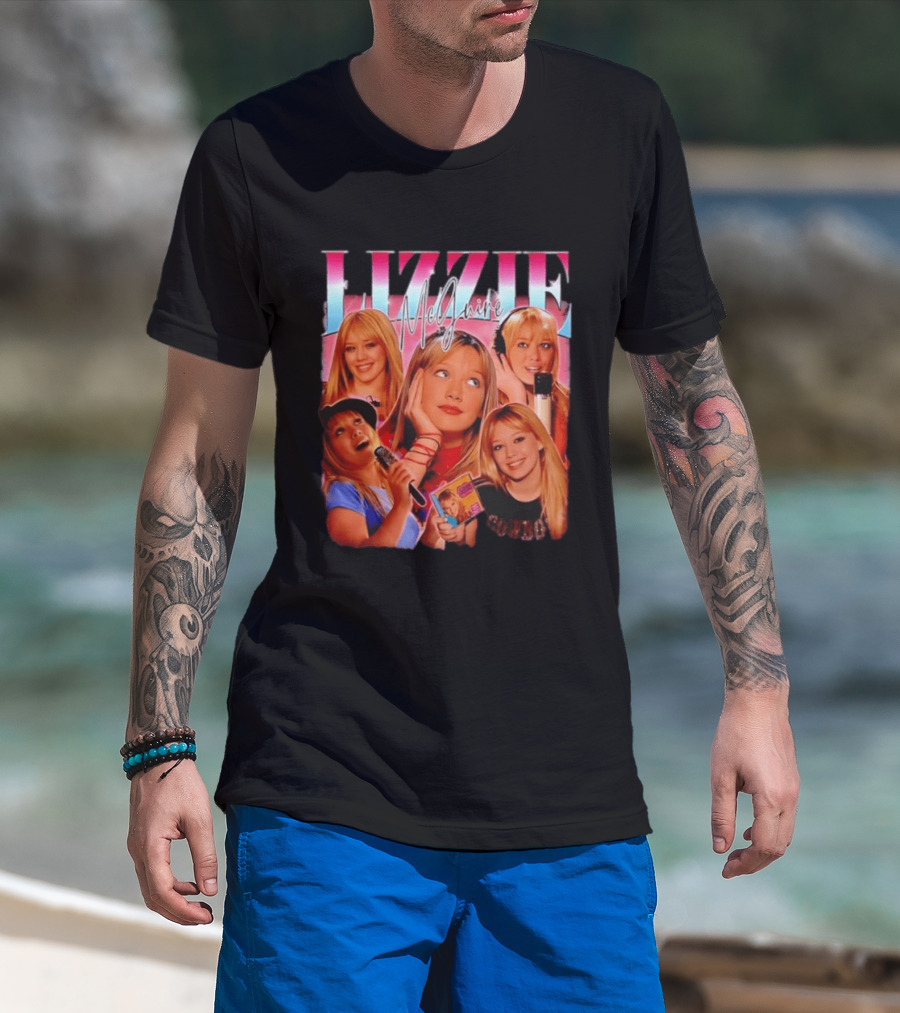 Lizzie McGuire Hilary Duff Disney Channel Nostalgia 90s T-Shirt