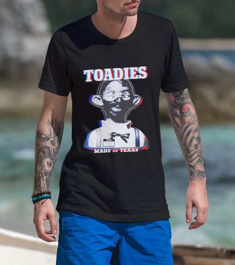 Toadies Vintage Character Made In Texas T-Shirt