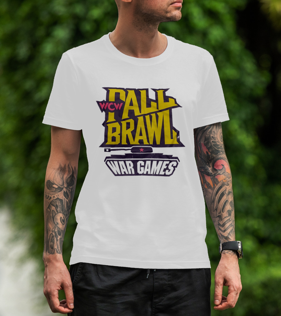 WCW Fall Brawl War Games Tank T-Shirt