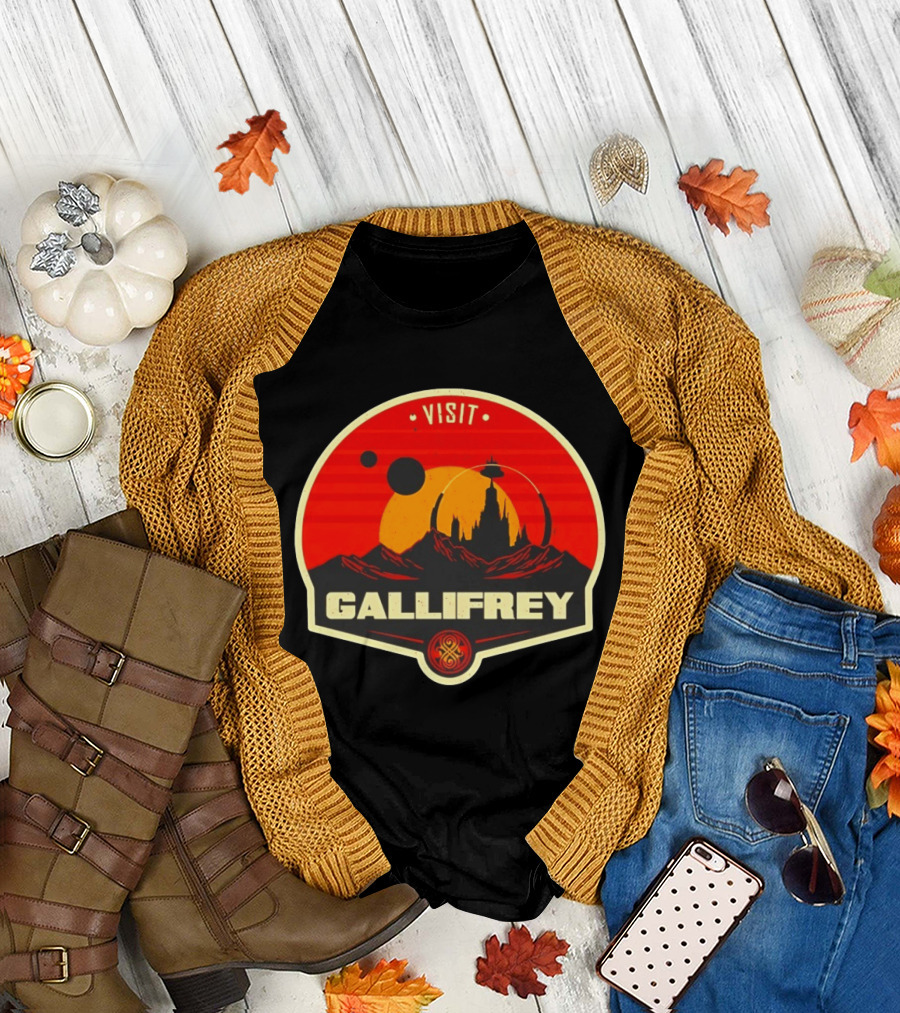Visit Gallifrey Chrono Citadel Sci Fi World T-Shirt