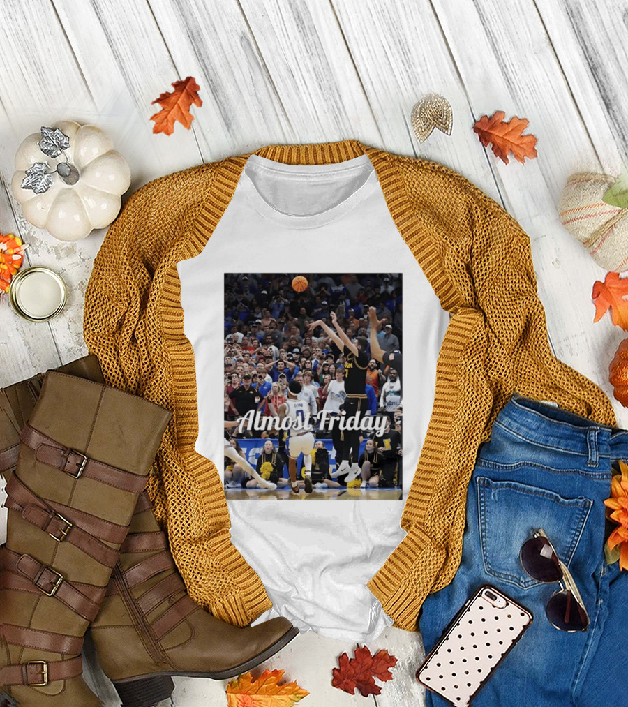 Iowa Hawkeyes vs Florida NCAA Basketball Game Almost Friday T-Shirt