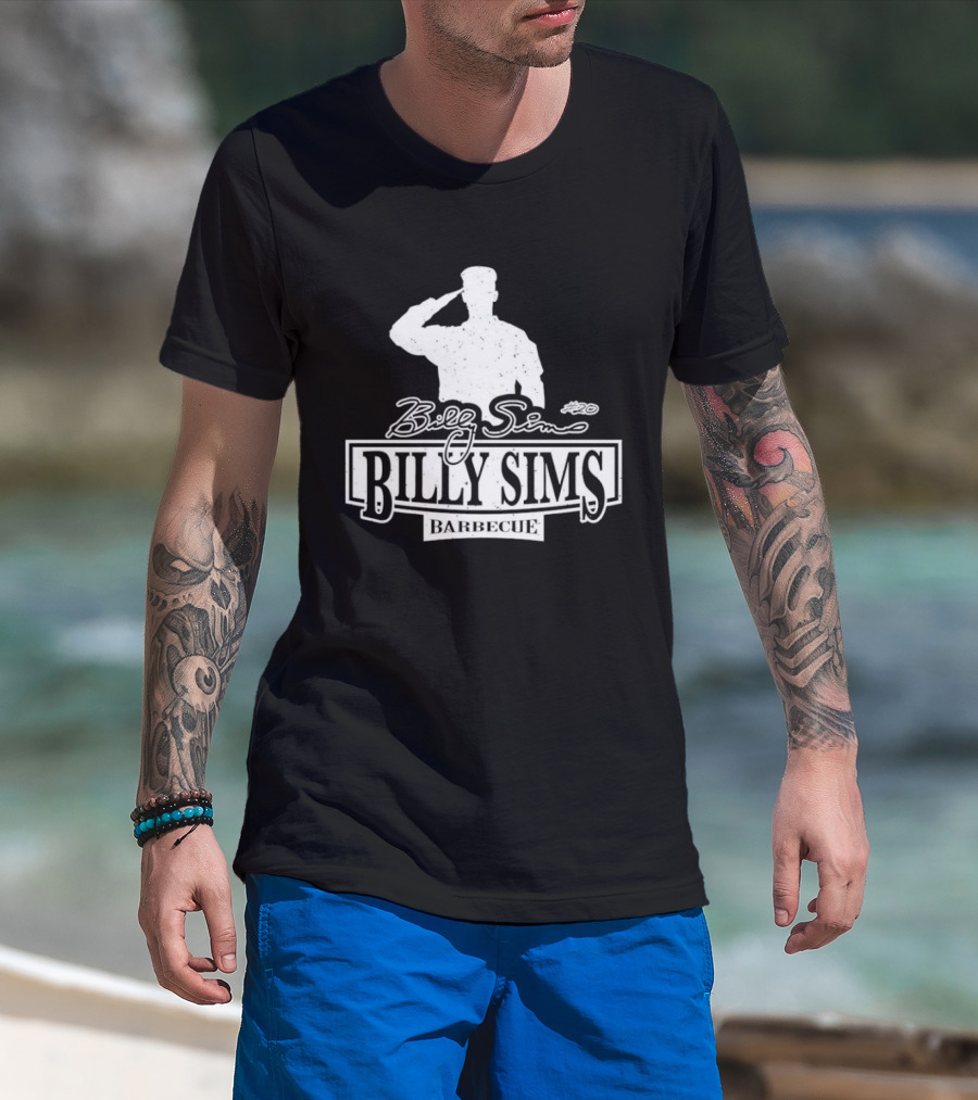 Billy Sims Barbecue T-Shirt
