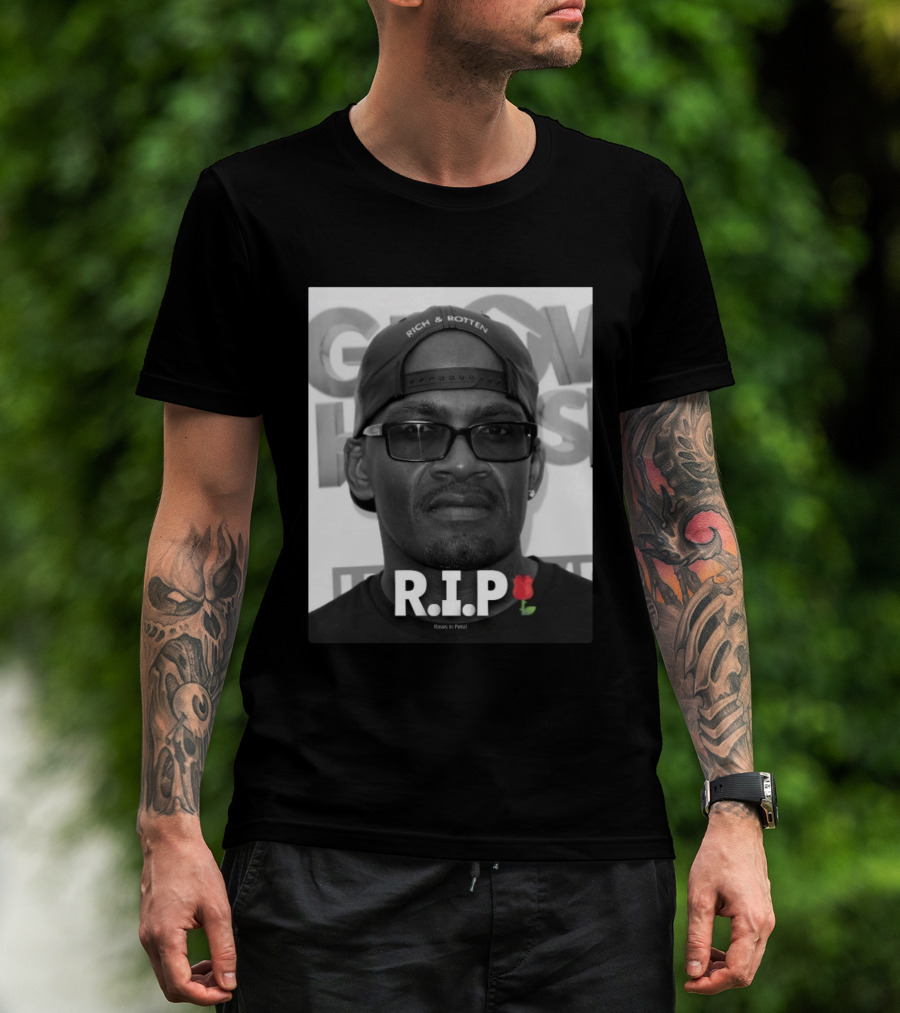 RIP Rich & Rotten Roses In PetalGrove Street Shawn Fonteno T-Shirt
