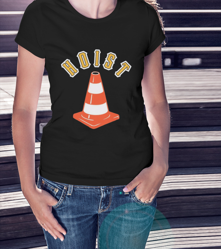 Hoist Traffic Cone Center T-Shirt