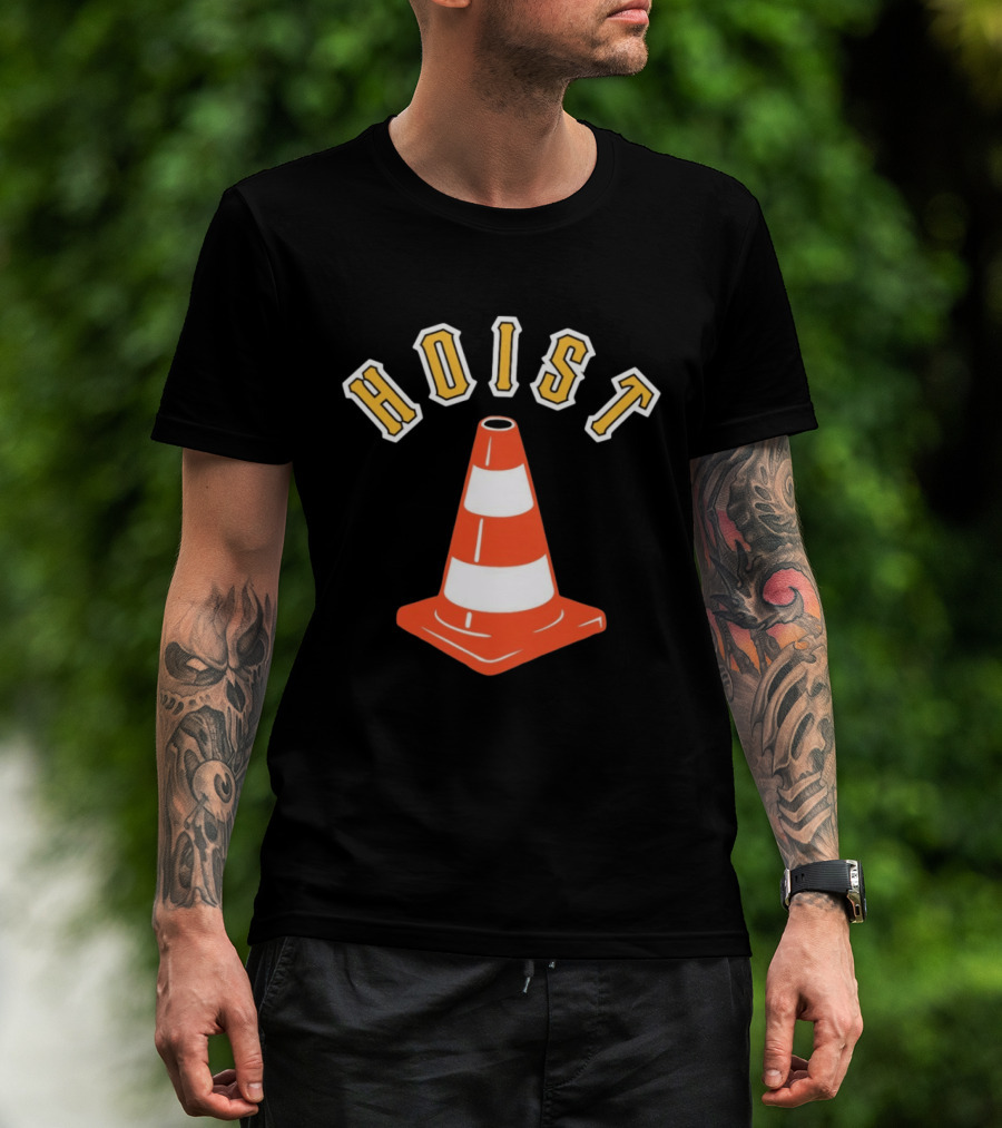 Hoist Traffic Cone Center T-Shirt