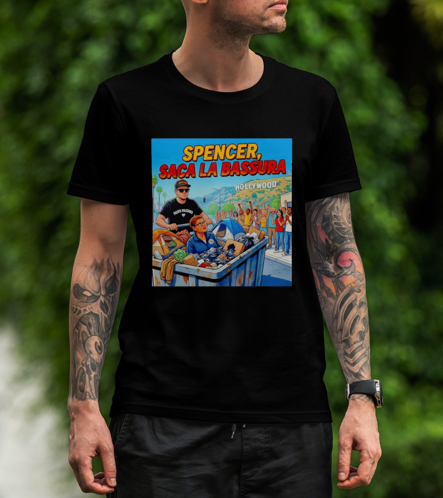 Spencer Saca La Bassura Pacific Palisades Hollywood Scene T-Shirt