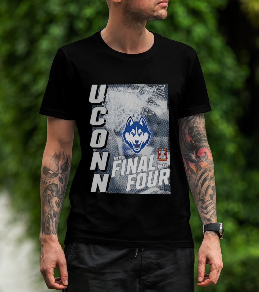 UConn Huskies Men's Final Four NCAA 2026 T-Shirt