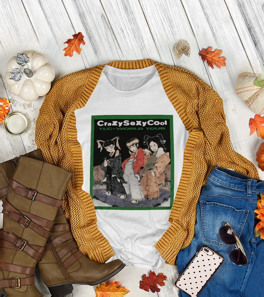 TLC CrazySexyCool World Tour 1995 T-Shirt