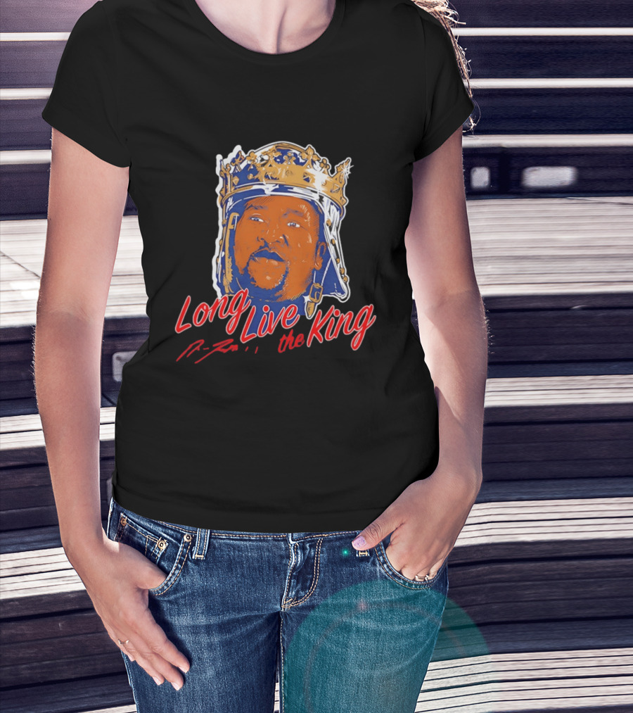 Long Live The King Jose Ramirez Cleveland Guardians MLB Baseball T-Shirt