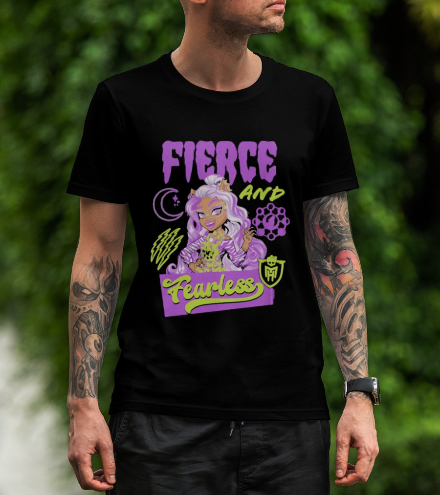 Fierce And Fearless Clawdeen Wolf Monster High T-Shirt