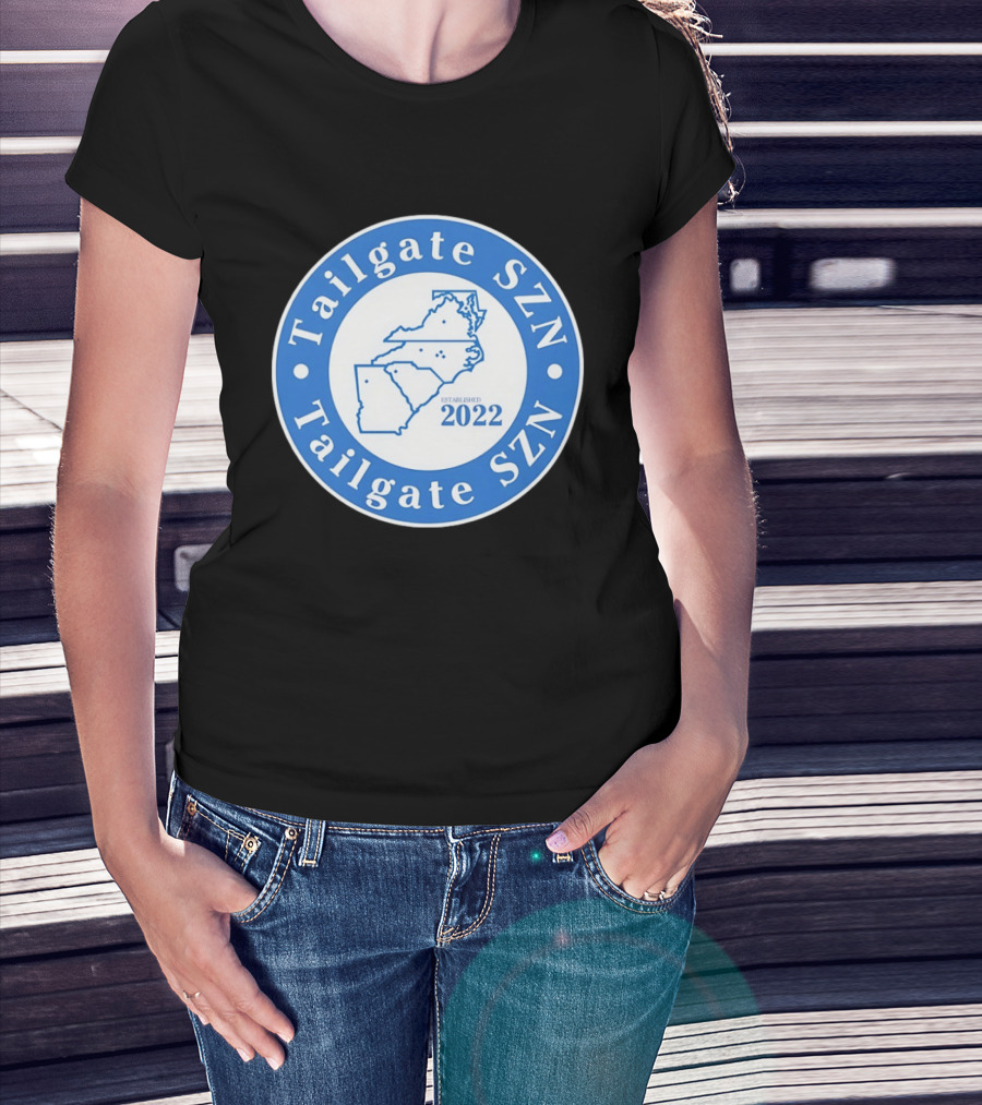 Tailgate SZN Established 2022 Map Circle T-Shirt