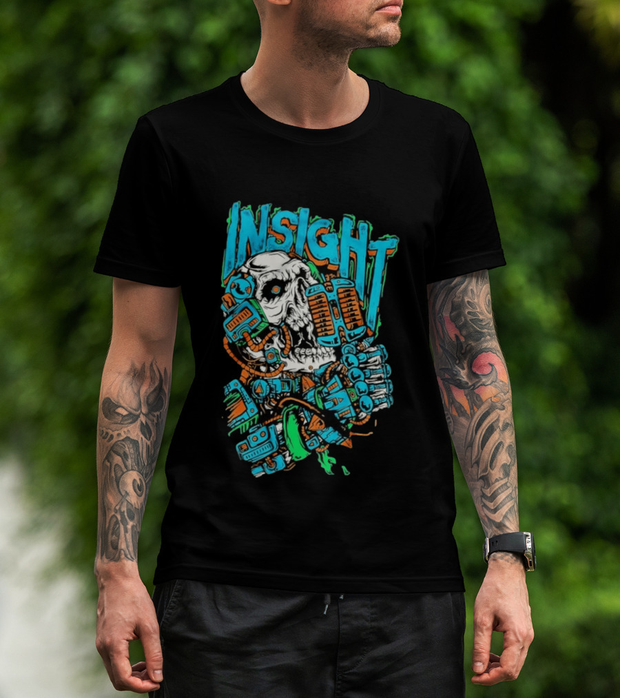 Insight Engine Skull Honda T-Shirt