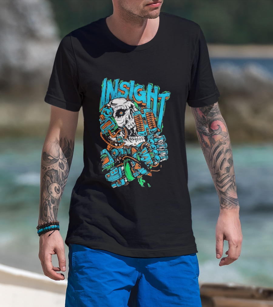 Insight Engine Skull Honda T-Shirt