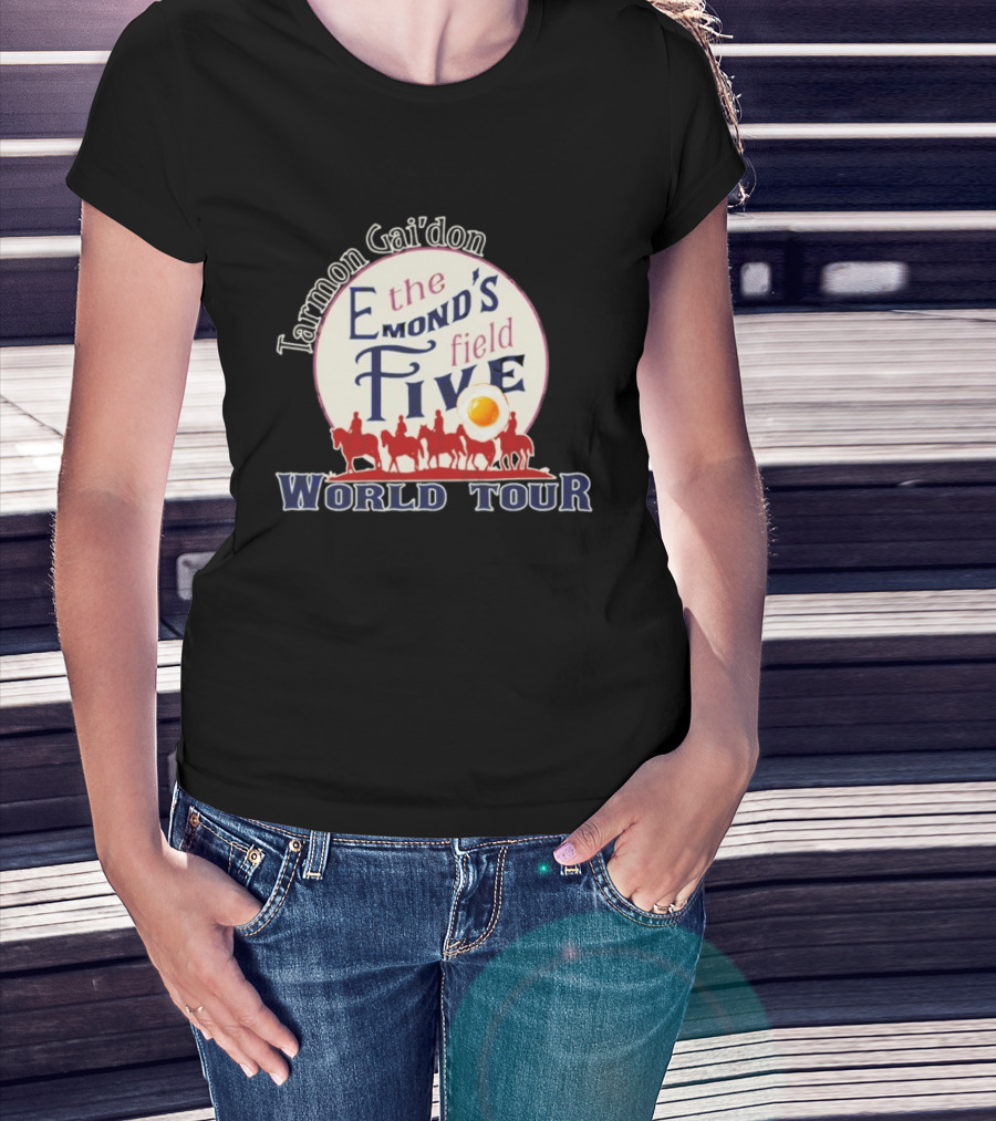 Tarmon Gai'don Emond's Field Five World Tour Silhouette Riders T-Shirt
