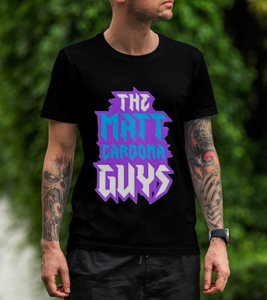 Matt Cardona Guys WWE Fan Merchandise T-Shirt