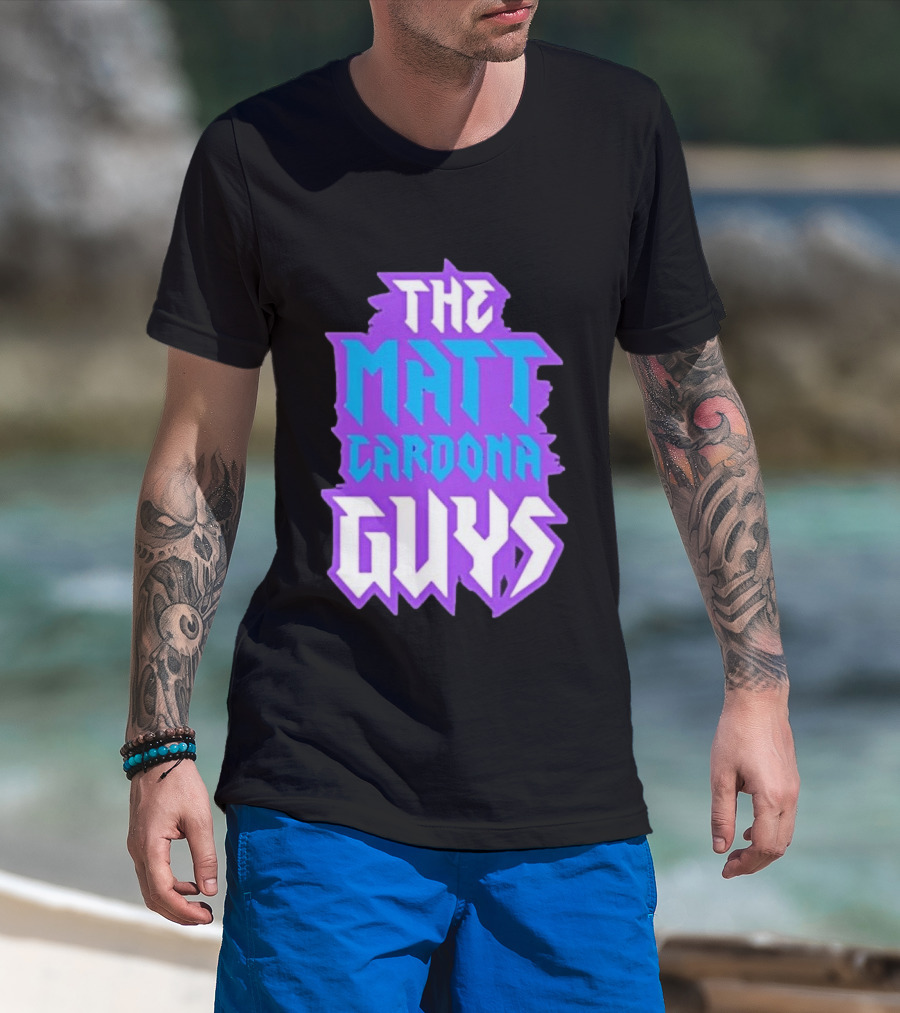 Matt Cardona Guys WWE Fan Merchandise T-Shirt