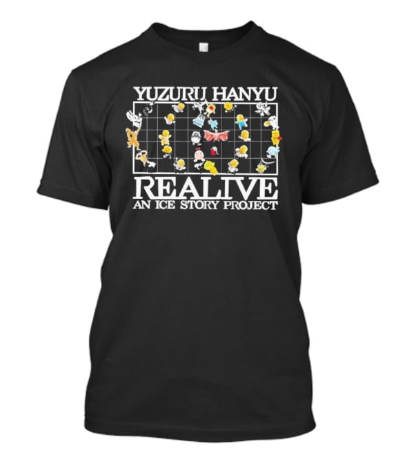 Yuzuru Hanyu Realive An Ice Story Project T-Shirt