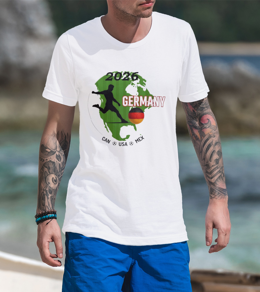 2026 Germany Football CAN USA MEX Soccer World Cup T-Shirt