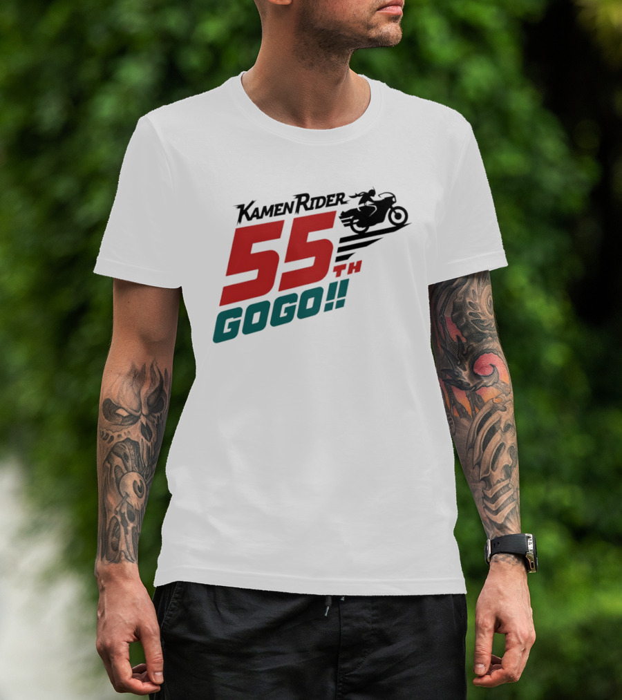 Kamen Rider 55th Anniversary Gogo Biker Celebration T-Shirt