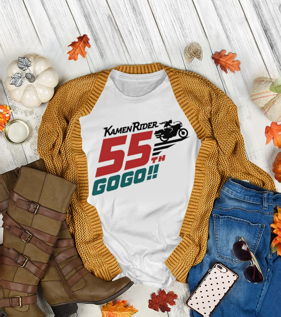 Kamen Rider 55th Anniversary Gogo Biker Celebration T-Shirt