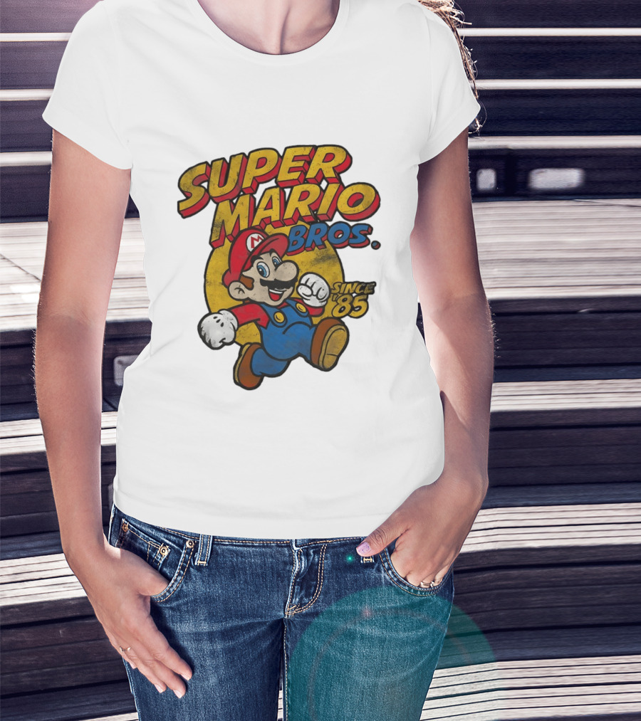 Super Mario Bros Since 85 T-Shirt