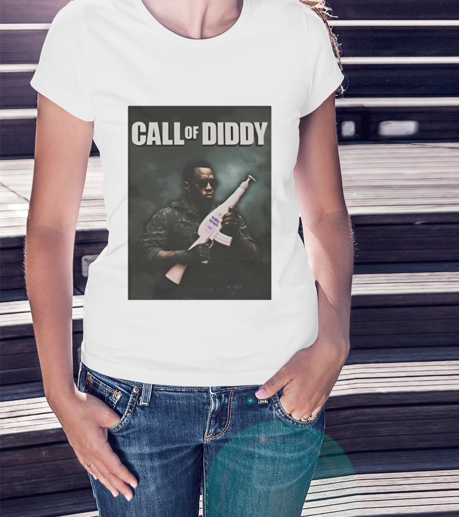 Call Of Diddy Baby Bottle Warrior T-Shirt