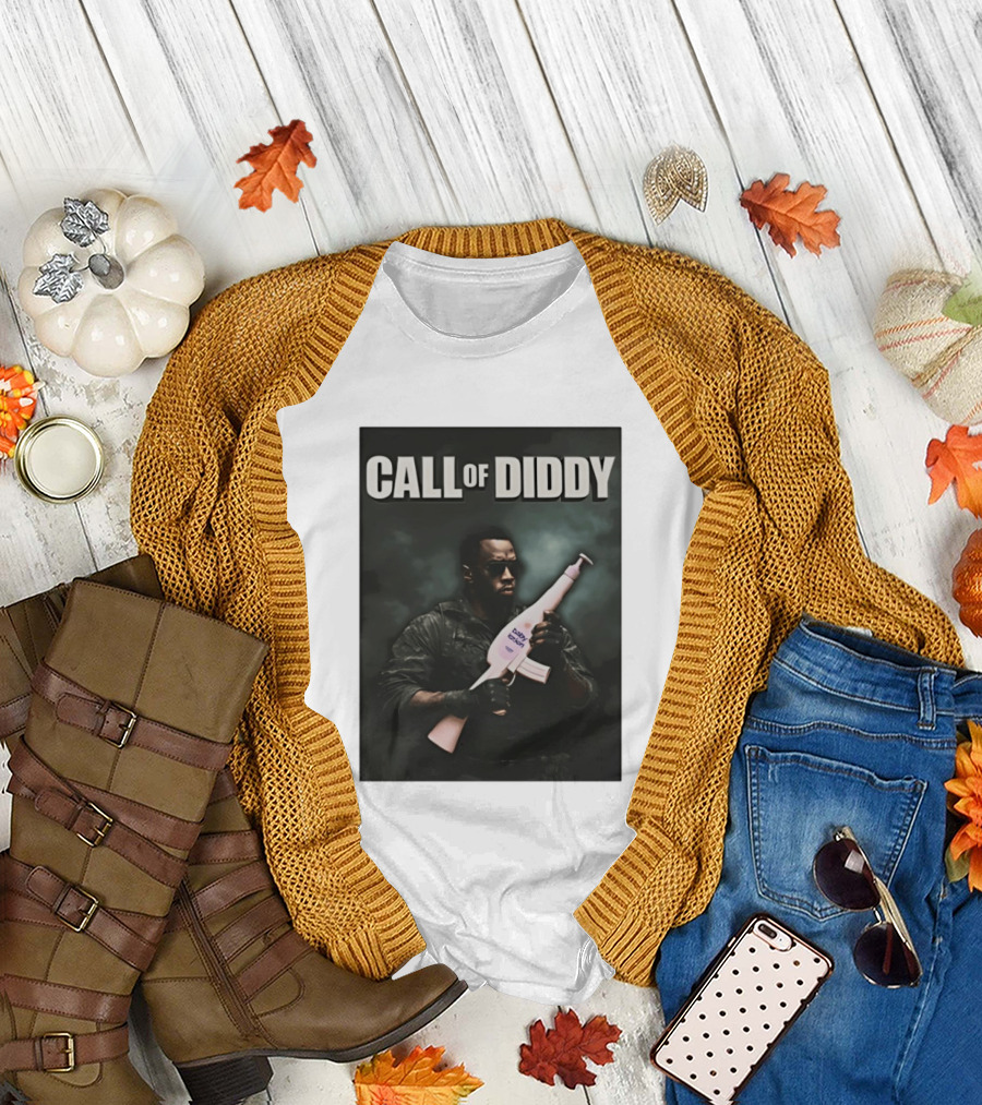 Call of Diddy Baby Bottle Warrior T-Shirt