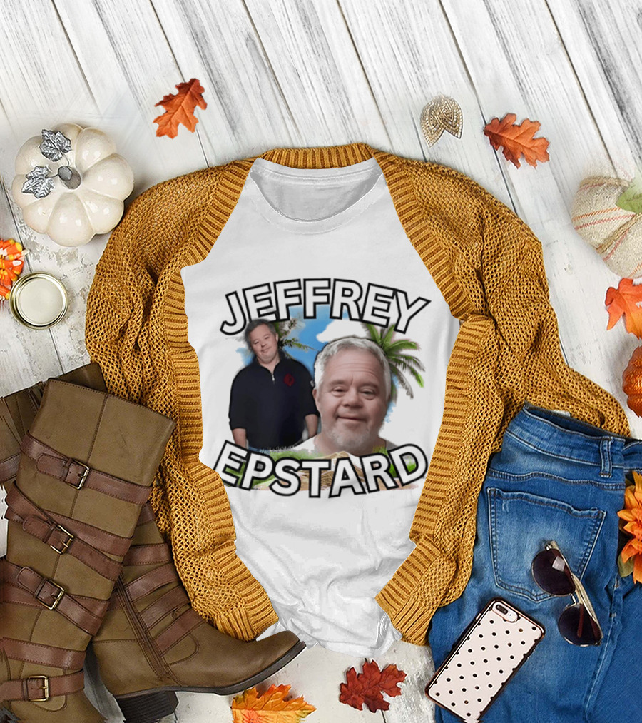 JEFFREY EPSTARD Palm Tree Tropical T-Shirt