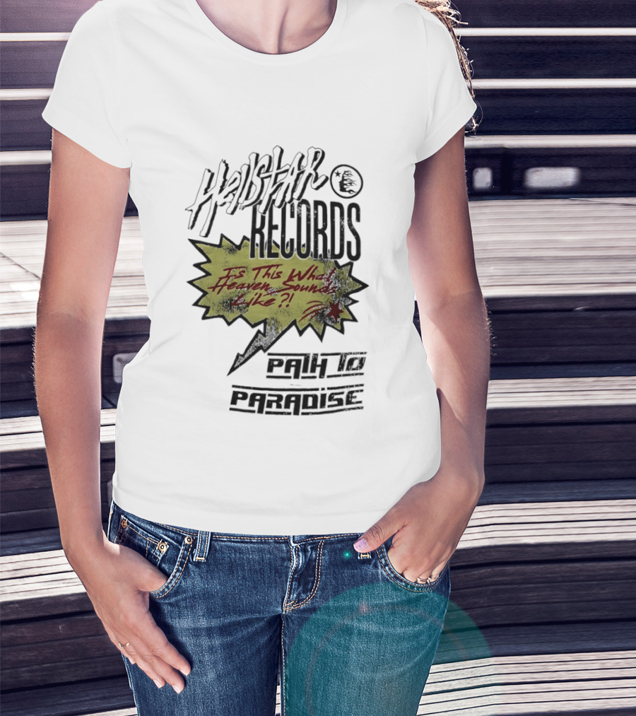 Hellstar Records Is This What Heaven Sounds Like Path To Paradise T-Shirt