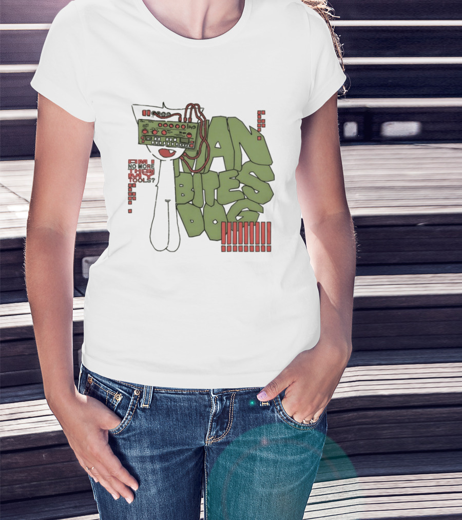 Man Bites Dog MF DOOM Am I No More Than My Tools T-Shirt