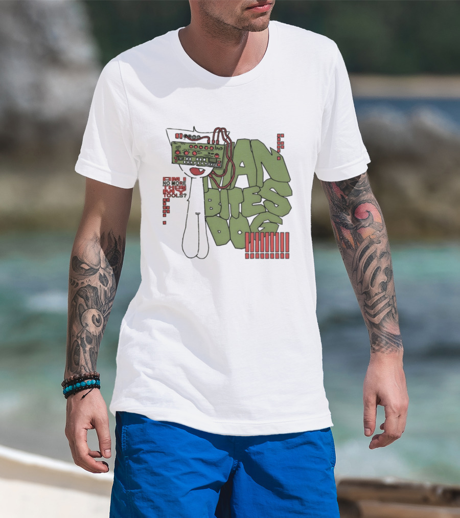 Man Bites Dog MF DOOM Am I No More Than My Tools T-Shirt