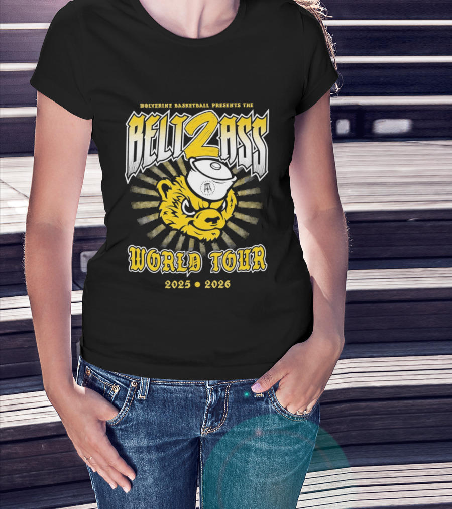 Southeast Michigan Summer Tour Belt 2 Ass World Tour 2023 2024 T-Shirt