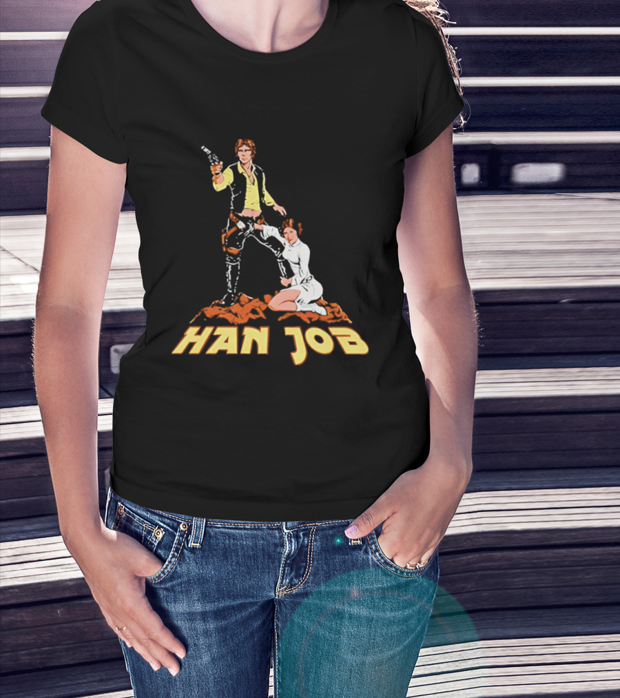 Han Solo Princess Leia Han Job T-Shirt